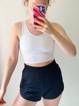 White Cropped Lululemon Align Tank Dupe Photo 0