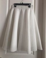 Malishow White Midi Skirt Size L Photo 0