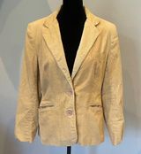 Tan corduroy blazer Photo 0