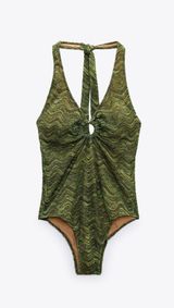 ZARA One Piece Swimsuit Photo 0