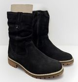 Eric Michael  Texas Women's Black Suede Ankle Boots Size 7.5 - 8 EU 38 Casual Photo 0