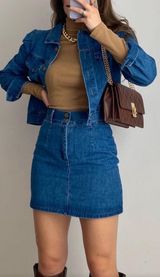 Cider Denim jacket & skirt set Photo 0