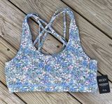 Cotton On: Body Women's Bella Painted Floral Sports Bra Size L. NEW Photo 0