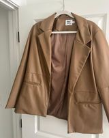 Leather Blazer Photo 0