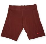 Nike Brown Athletic Biker Gym Athleisure Shorts With Side Pockets Photo 0