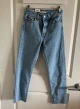LEVI’S wedgie straight light wash jeans Photo 0
