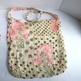 Free People Fabric Reusable Shoulder Tote Bsg Photo 0