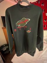 Minnesota Wild Sweatshirt Green Size XL Photo 0