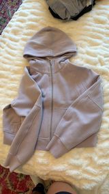 Lululemon Cropped Scuba Hoodie Full-Zip Photo 0