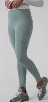 Athleta Delancey Moto Tight in Minimalistic Grey XS - $68 - From Sarah