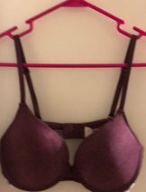 Jessica Simpson JS Size Large Pink Jewel Lace Bra Lingerie Slip