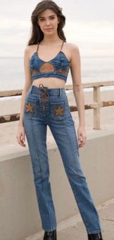 Star Pocket Jeans 