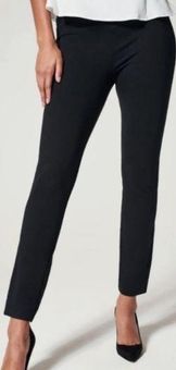 Spanx Women's Black The Perfect Pant Back Seam Skinny Ankle Pants Small  Petite