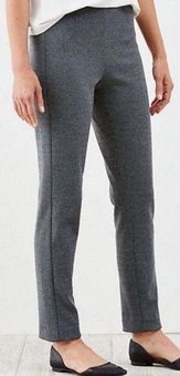 J. Jill Ponte Slim leg leggings like pant gray