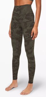 Lululemon camo leggings size 2