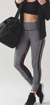 Lululemon Hit It 7/8 Tight Frozen Fizz High Rise Size 4