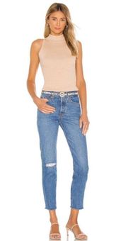 Levi's Wedgie Icon Jeans in Athens Hera Wash Blue Size 24 - $60