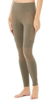 Alo Yoga Cargo Leggings High Waisted Olive Green Size XXS - $59 - From Vicki