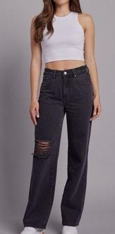 RSQ Womens High Rise Baggy Jeans