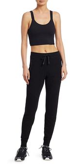 ALO Yoga Urban Moto Sweatpants Black Size Small