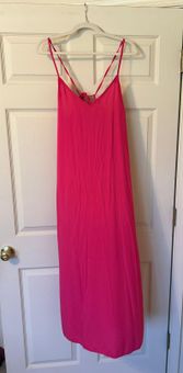 Tie-Back Maxi Slip Dress