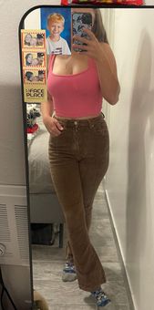 SheIn brown flare corduroy pants Size XS - $20 (55% Off Retail