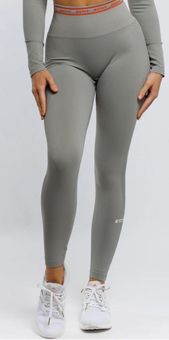 Echt Apparel Arise Scrunch V3 Leggings- Lunar Rock Grey Silver