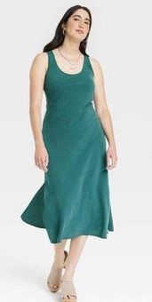 Women's Midi Slip Dress - Universal Thread™ Green Xl : Target