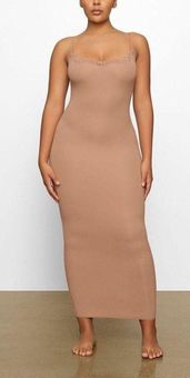 FITS EVERYBODY LONG SLIP DRESS | ONYX