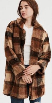 american eagle teddy jacket