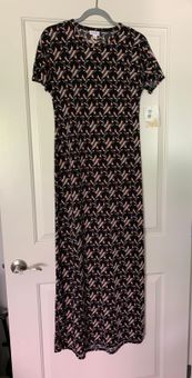 LuLaRoe Maria Maxi Star Patterned Dress Black Size XXS - $5 New With Tags -  From Tiffany