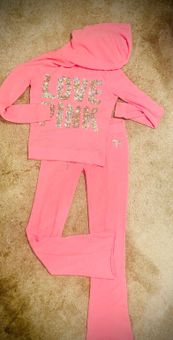 PINK - Victoria's Secret Victoria Secret Pink Hot Pink Tracksuit Size  Small/XS - $38 (71% Off Retail) - From Alea