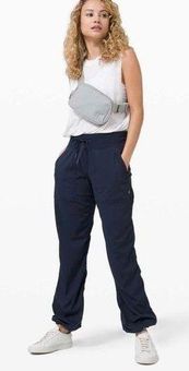 Lululemon Dance Studio Pant III Unlined Navy Blue Size 4 - $61