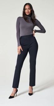 Spanx The Perfect Pant, Slim Straight Blue Size L - $65 (60% Off