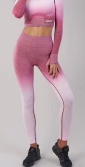 Gymshark Adapt Ombré Seamless Leggings Pink - $20 (66% Off Retail) - From  Grace