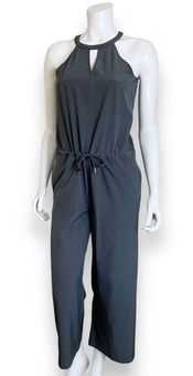 Kyodan Outdoor Keyhole Cutout Wide Leg Performance Jumpsuit Gray - $21 (82%  Off Retail) - From Thea