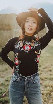 free people disco rose top