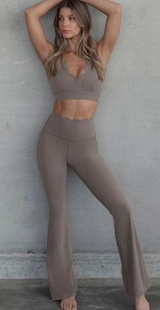 Wiskii Active High waist flare Legging Wikii Active Size M Tan