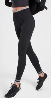 Athleta Andes Black High Rise Seamless Athletic Leggings XS - $65