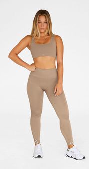 Set Active Sand Sculptflex Leggings Tan Size M - $75 New With Tags