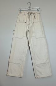 BNWOT  Cream Cargo Pants