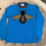 Authentic New With Tags Gucci Bumblebee Wool Knit Sweater