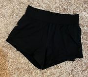 Black Running Shorts