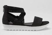 Eileen Fisher Kash Tumbled Nubuck Leather Sneaker Sandal 7.5