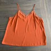 Nine West - Burnt Orange Tank Top - XL