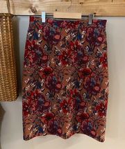 Anthropologie Maeve Pencil Skirt Medium