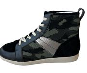 Sanctuary Sneakers Major Camouflage Smart Creation Green Black Women's Size 9M