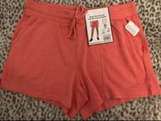 NWT RBX Mineral Washed Short With Rib Trimmed Pockets Medium In Peachy Keen $48