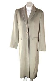 Bernardo Taupe Long Woman's Trench Coat EUC size 12