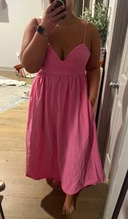 Pink Sundress